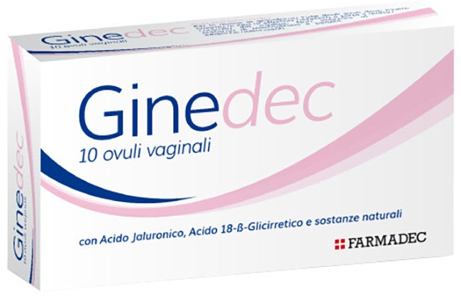 farmadec di pasquale de ceglia ginedec ovuli vaginali 10 pezzi