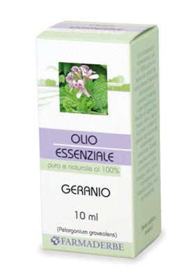 farmaderbe srl geranio olio essenziale 10 ml
