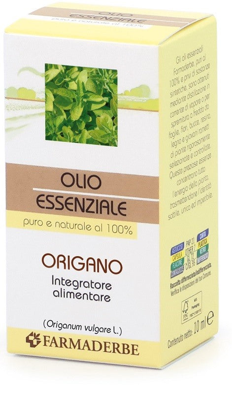 farmaderbe srl olio essenziale origano 10 ml farmaderbe