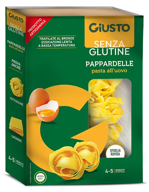 farmafood giusto senza glutine pappardelle alluovo 250 g giusto ean 8058481480141