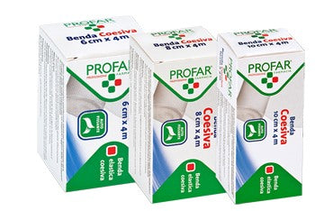 federfarma co benda coesiva 6 cm x 4 m profar profar