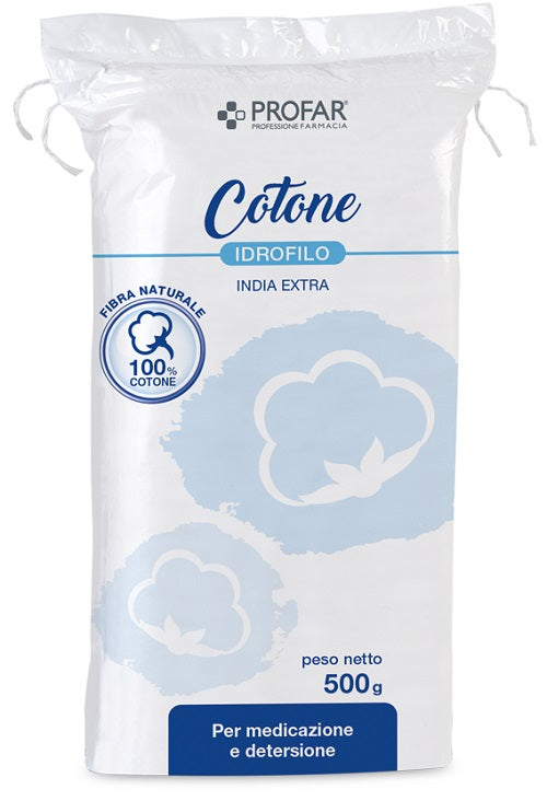 federfarma co cotone idrofilo profar india extra 500 g profar