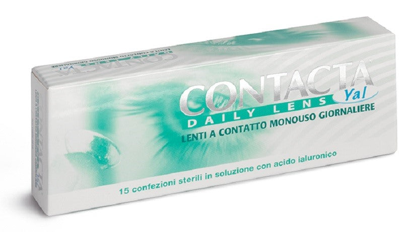 fidia farmaceutici lente a contatto monouso giornaliera contacta daily lens yal 15 550 15 pezzi contacta ean 9555650191789