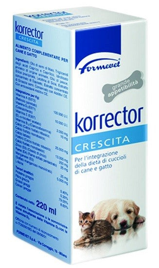 formevet korrector crescita flacone 220 ml korrector ean 8033638271261