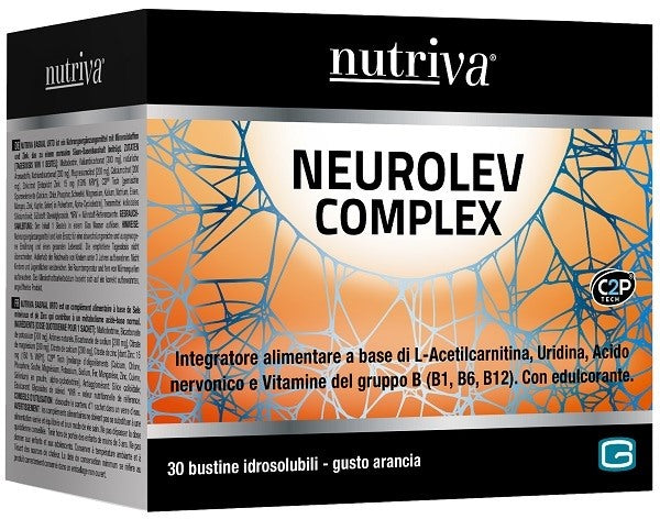 giuriati group nutriva neurolev complex 30 bustine nutriva ean 8052570082216