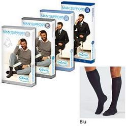 gloria med man support 18 cotone gambaletto 18 blu 3 gloria