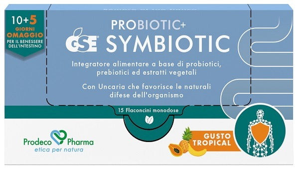 gse probiotic gse symbiotic 15 flaconcini gse ean 8057968092259