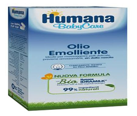 humana italia humana baby care olio emolliente 250 ml humana ean 8031575651221