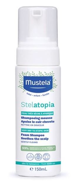 lab expanscience italia mustela stelatopia shampoo mousse 150 ml mustela ean 3504105030544