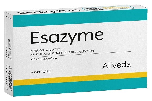 laboratori aliveda esazyme 30 capsule da 500 mg laboratori aliveda