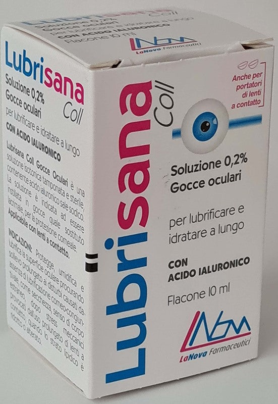 lanova farmaceutici collirio lubrisana flacone 10 ml lanova
