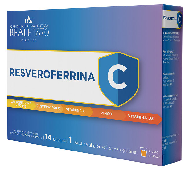 lodifa resveroferrina c 14 bustine reale 1870