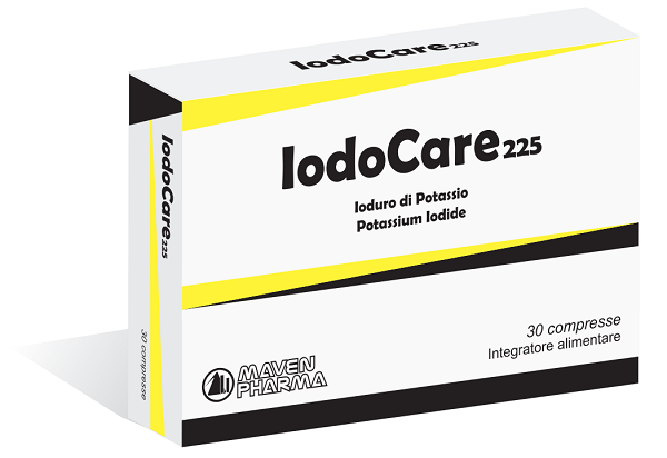 maven pharma iodocare 225 ioduro potassio 30 compresse maven pharma