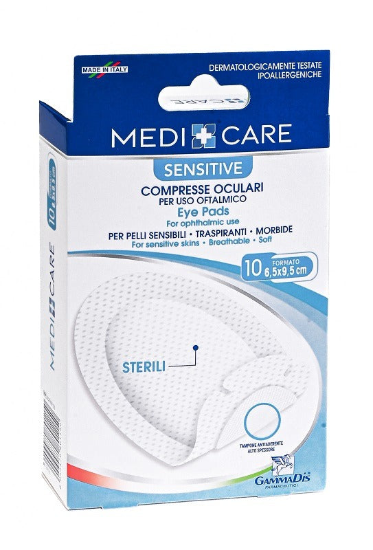 medicare compresse oculari medicare 10 pezzi medicare ean 8053470801150