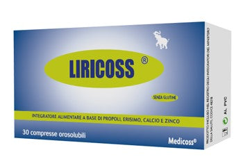 medicoss di a cossalter liricoss 30 compresse orosolubili medicoss