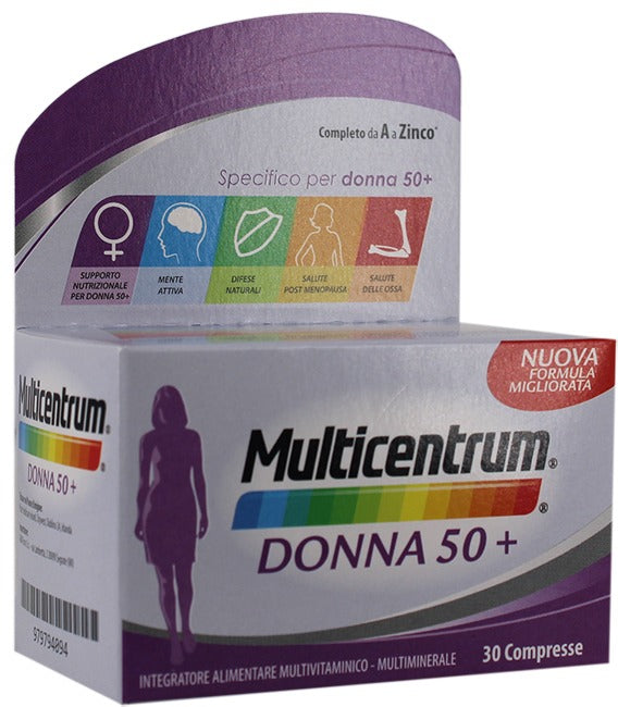 multicentrum multicentrum donna 50 30 compresse multicentrum