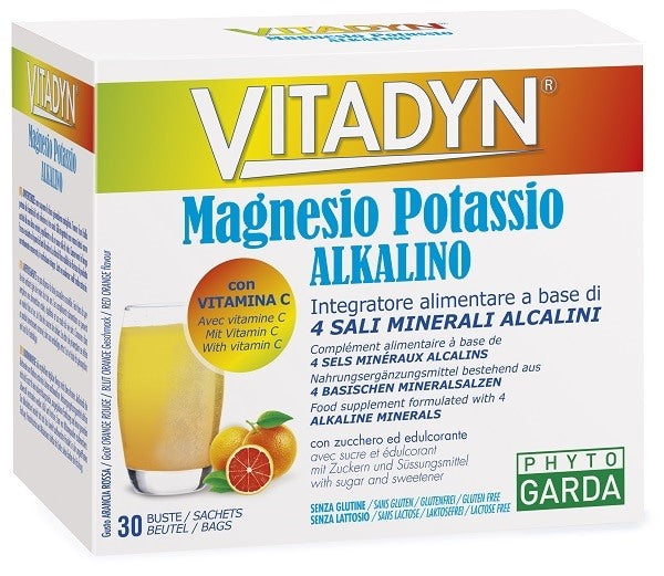 named vitadyn magnesio potassio alkalino 30 bustine vitadyn ean 8058269352028