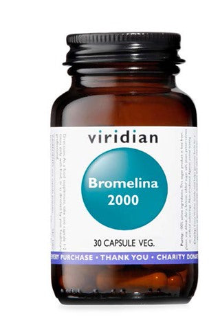 natur viridian bromelina 2000 30 capsule