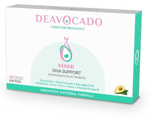nessuno deavocado mami dha support 30 softgel ean 8056234180997