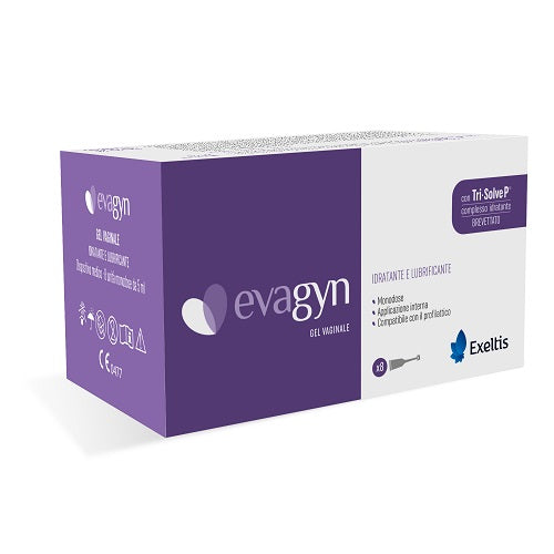 nessuno evagyn ginhyal deli applicatore vaginale 8 pezzi 5 ml