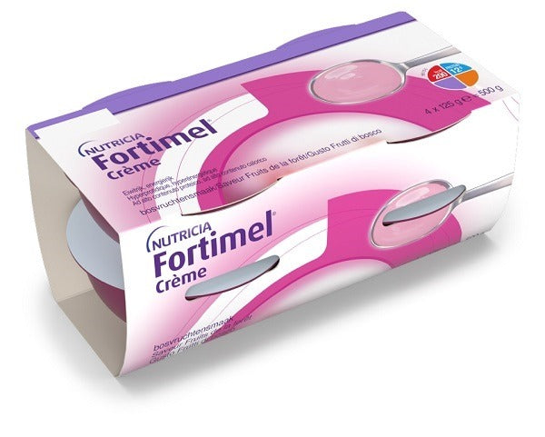 nessuno fortimel creme frutti di bosco 4 pezzi da 125 g ean 8712400156080