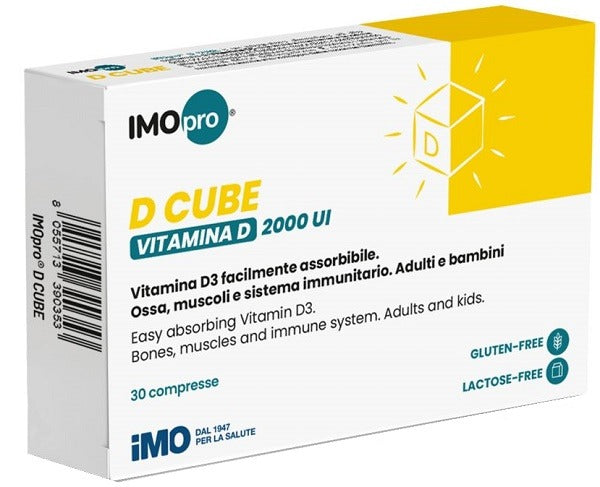 nessuno imopro d cube 30 compresse 600 mg ean 8055713390353