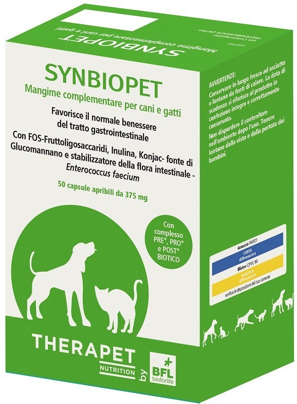 nessuno synbiopet therapet 50 capsule