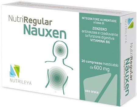 nutrileya srl nutriregular nauxen 20 compresse nutrileya ean 8055728150225