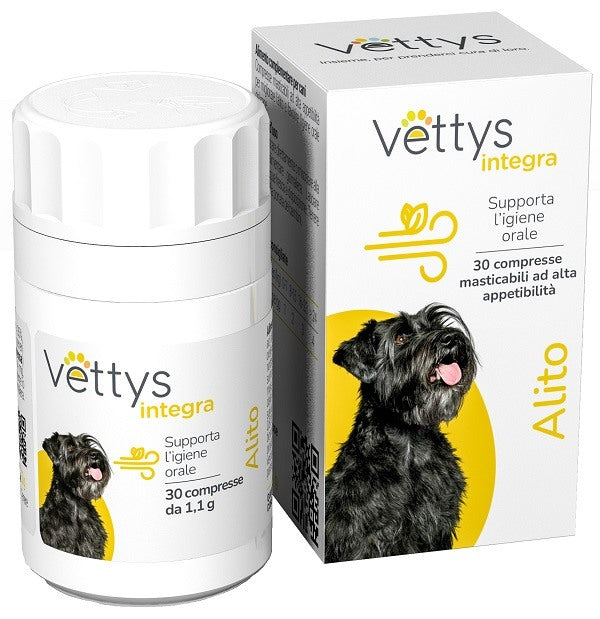 pharmaidea vettys integra alito cane 30 compresse masticabili