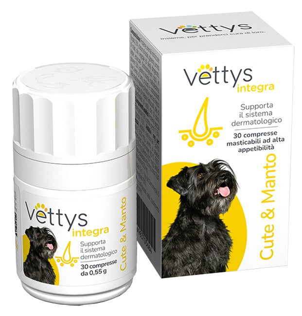 pharmaidea vettys integra cutemanto cane 30 compresse masticabili