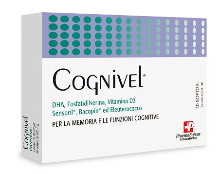 pharmasuisse cognivel 40 softgel pharmasuisse laboratories ean 80999775