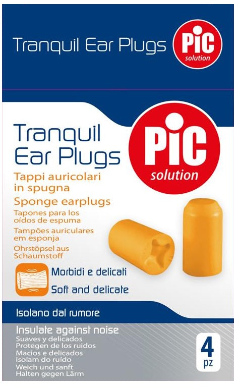 pic tappi auricolari tranquil in spugna 4 pezzi pic ean 8058090008941