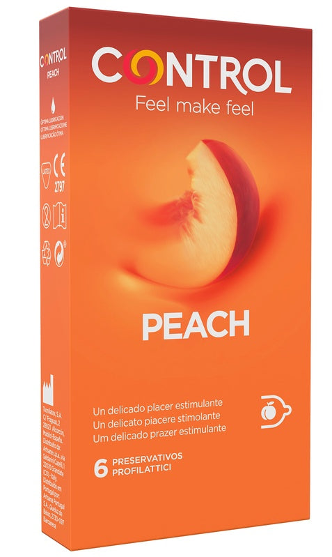 pikdare control peach 6 pezzi control ean 8411134140418