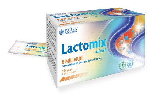 polaris farmaceutici lactomix adulti 10 stick polaris ean 8053839910196