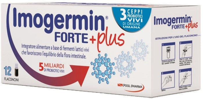 pool pharma imogermin forte plus 12 flaconcini da 10 ml imogermin