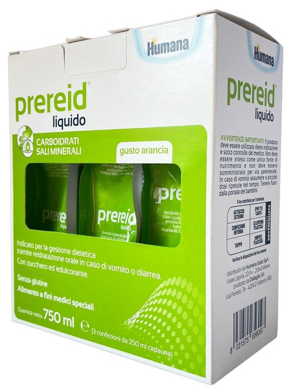 prereid prereid liquido 3 pezzi da 250 ml humana prereid ean 8031575656097