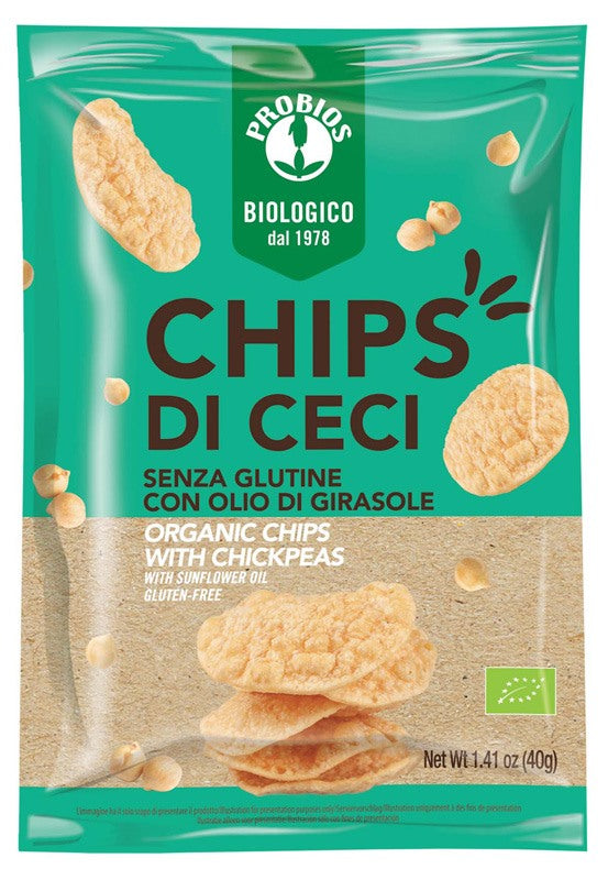 probios societa benefit probios chips di ceci 40 g probios ean 8018699022465