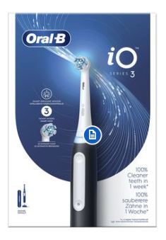 procter oralb io3s black spazzolino elettrico oral b ean 8006540730898