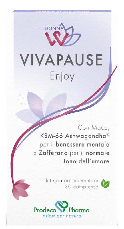 prodeco pharma donnaw vivapause enjoy 30 compresse donna w ean 8057968092037