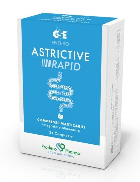 prodeco pharma gse entero astrictive 24 compresse masticabili gse