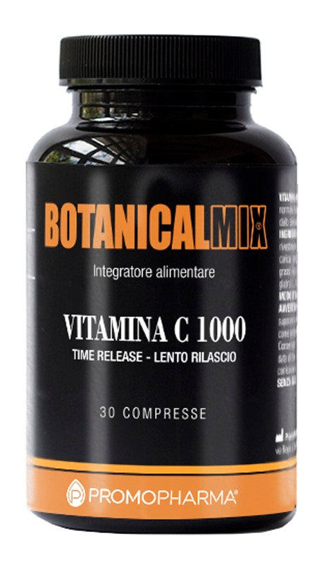 promopharma vitamina c 1000 botanical mix 30 compresse promopharma