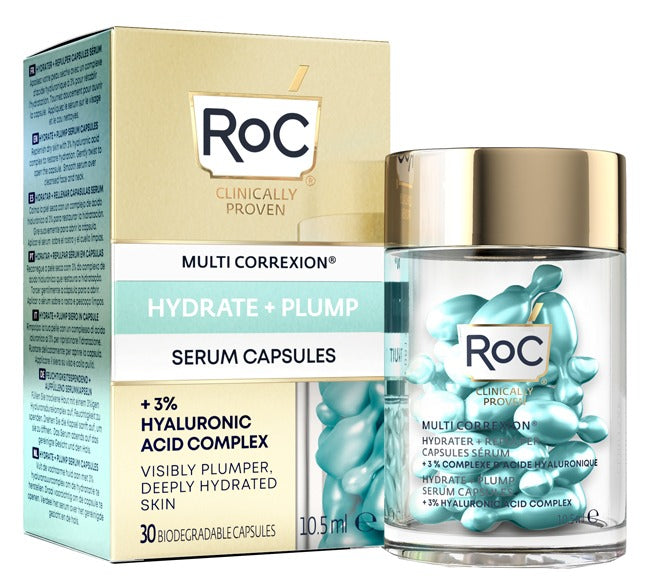 roc roc multi correxion hydrate plump siero viso in capsule 30 capsule roc ean 1210000800336