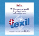 safety prontex garza compressa 128 20x20cm 50 pezzi prontex