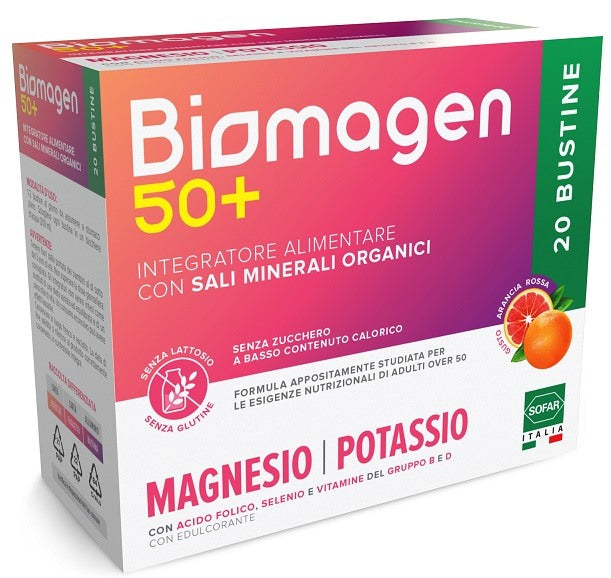sofar biomagen 50 senza zuccheri 20 bustine sofar ean 8050762830874