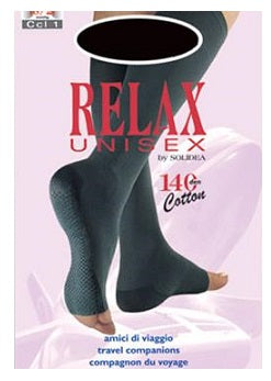 solidea by calzificio pinelli relax unisex 140 gambaletto cotton punta aperta natur 2 m solidea ean 8300496031598
