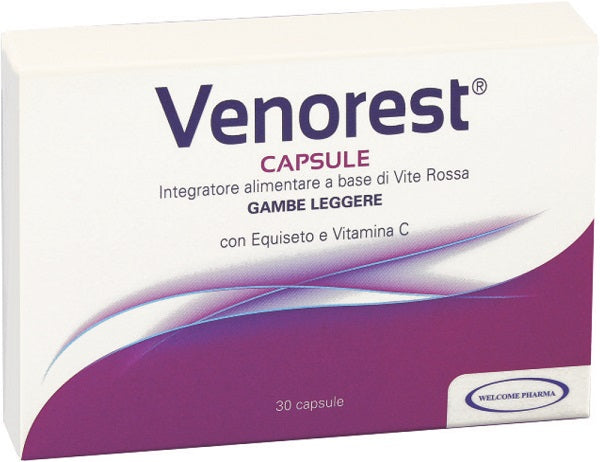 welcome pharma venorest 30 capsule venorest ean 8053329870023