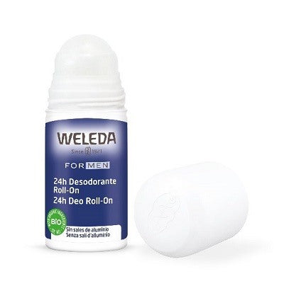 weleda italia 24h deo roll on for men 50 ml weleda ean 3401360104624