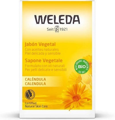 weleda sapone vegetale calendula 100 g weleda ean 4001638098946