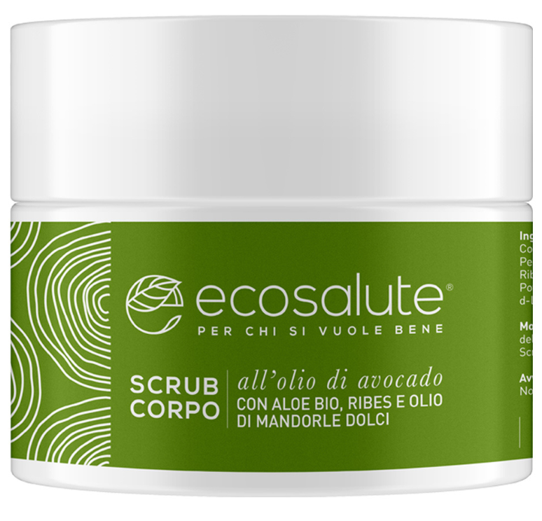 zio ecosalute scrub corpo olio avocado 200 ml spazio ecosalute ean 8055320351433
