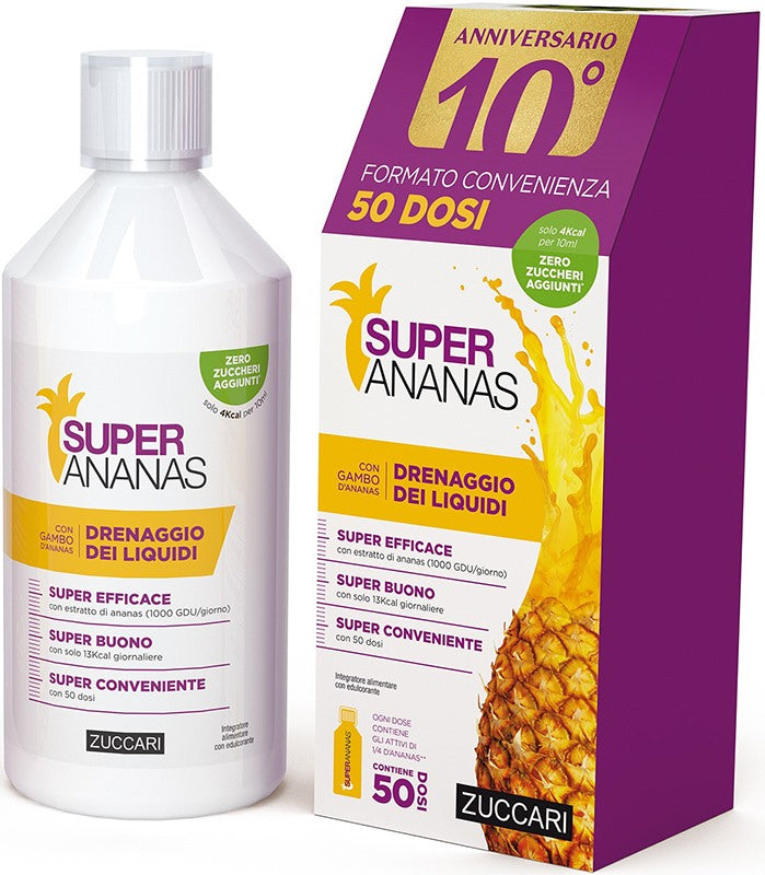 zuccari super ananas 500 ml ean 8026380708185